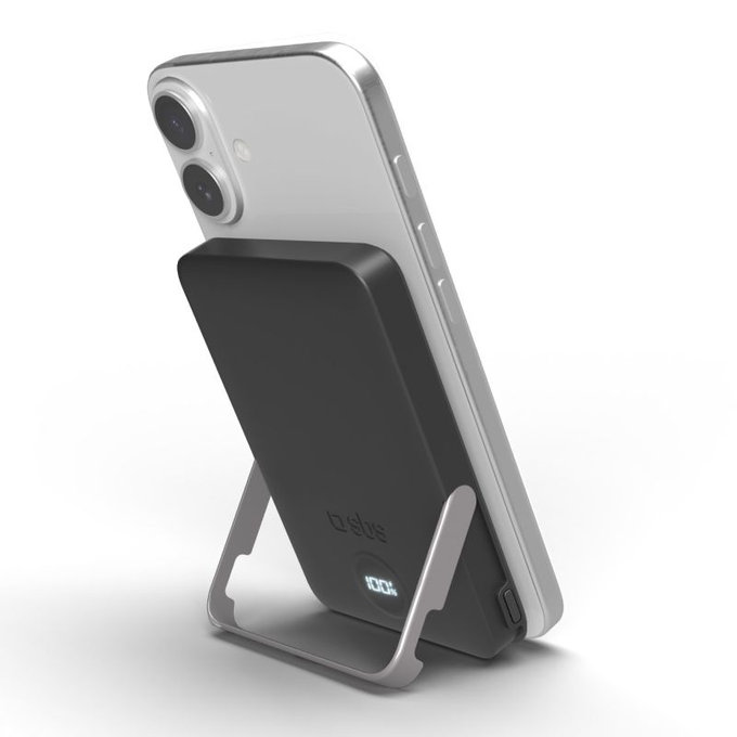 SBS - PowerBank 5000mAh, 20W, Power Delivery, Mag Stand, negru