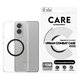 Caz Urban Combat cu QI negru pentru Samsung Galaxy S25 Edge, Transparent, PanzerGlass