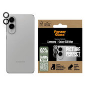 Protecție lentile cameră PicturePerfect pentru Samsung S25 Edge, Negru, PanzerGlass