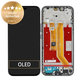 Honor 400 Lite - Ecran LCD + Sticlă Tactilă + Ramă (Velvet Black) - 0235ANTF Genuine Service Pack