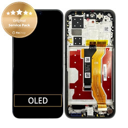Honor 400 Pro - Ecran LCD + Sticlă Tactilă + Ramă (Lunar Grey) - 0235APLD Genuine Service Pack