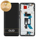 Xiaomi Poco X7 24095PCADG - Ecran LCD + Sticlă Tactilă + Ramă (Black) - 5600010O16P00 Genuine Service Pack
