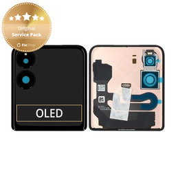 Xiaomi Mix Flip 2405CPX3DC - Ecran LCD + Sticlă Tactilă (Extern) (Black) - 560004000N800 Genuine Service Pack