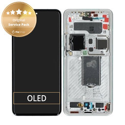 Xiaomi 15 Ultra 5G - Ecran LCD + Sticlă Tactilă + Ramă (Silver White) - 560005000O100 Genuine Service Pack