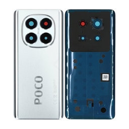 Xiaomi Poco X7 24095PCADG - Carcasă Baterie (Silver) - 5600060O16P00 Genuine Service Pack