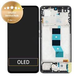 Xiaomi Redmi Note 14 5G 24094RAD4G - Ecran LCD + Sticlă Tactilă + Ramă (Midnight Black) - 56002000O1700 Genuine Service Pack