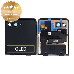 Motorola Razr 60 Ultra - Ecran LCD + Sticlă Tactilă (Extern) - 5D68C29811 Genuine Service Pack