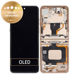 Motorola Razr 60 Ultra - Ecran LCD + Sticlă Tactilă + Ramă (Mountain Trail) - 5D68C29812 Genuine Service Pack