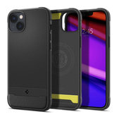 Spigen - Carcasă Rugged Armor cu MagSafe pentru iPhone 14, Matte Black