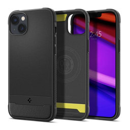 Spigen - Carcasă Rugged Armor cu MagSafe pentru iPhone 14, Matte Black