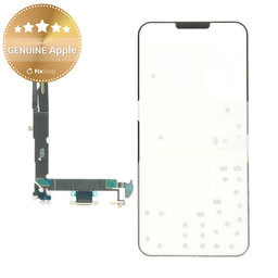 Conector de Încărcare + Cablu Flex pentru iPhone 16 Plus | White | 923-11093 | Genuine Apple