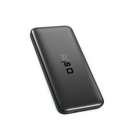 SBS - PowerBank 10000mAh, 10W, Infinity, LiFePO4, USB-C/USB-A, negru