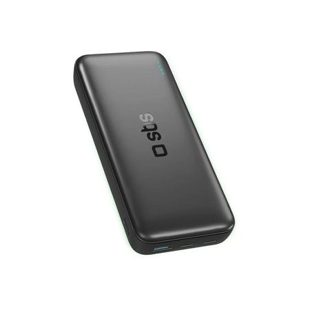 SBS - PowerBank 20000mAh, 10W, Infinity, LiFePO4, USB-C/USB-A, negru