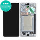 Samsung Galaxy S25 Ultra - Ecran LCD + Sticlă Tactilă + Ramă (Titanium Silverblue) OLED