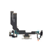 Apple iPhone 16e - Conector de Încărcare + Cablu Flex (White)