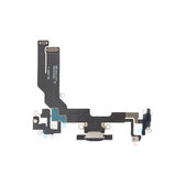 Apple iPhone 16e - Conector de Încărcare + Cablu Flex (Black)