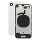 Apple iPhone 16e - Sticlă pentru carcasa din spate + Sticlă cameră + Placă metalică (White)