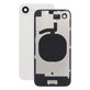 Apple iPhone 16e - Sticlă pentru carcasa din spate + Sticlă cameră + Placă metalică (White)