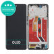 Honor Magic6 Lite - Ecran LCD + Sticlă Tactilă + Ramă (Midnight Black) OLED