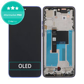 Motorola Edge 50 Neo - Ecran LCD + Sticlă Tactilă + Ramă (Nautical Blue) OLED