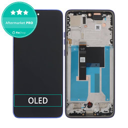 Motorola Edge 50 Neo - Ecran LCD + Sticlă Tactilă + Ramă (Nautical Blue) OLED