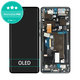 Motorola Edge 50 Ultra - Ecran LCD + Sticlă Tactilă + Ramă (Forest Grey) OLED