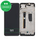 Motorola Moto G84 XT2347 - Ecran LCD + Sticlă Tactilă + Ramă (Black) TFT