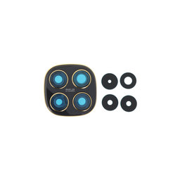 Xiaomi Poco X7 - Sticlă Cameră Spate cu Ramă (Black)