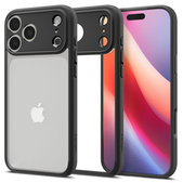 Spigen - Ultra Hybrid husă pentru iPhone 17 Pro Max, Matte Black