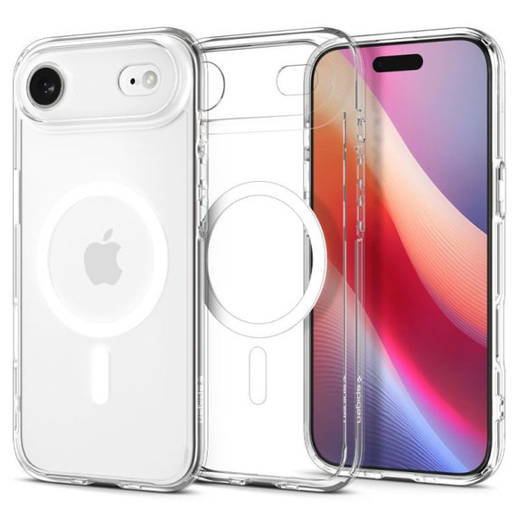 Spigen - Ultra Hybrid husă MagSafe pentru iPhone 17 Air, albă