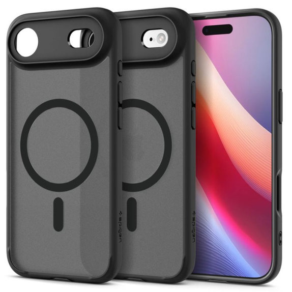 Spigen - Ultra Hybrid husă MagSafe pentru iPhone 17 Air, Frost Black