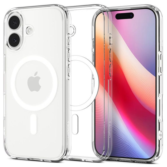 Spigen - Ultra Hybrid husă MagSafe pentru iPhone 17, albă