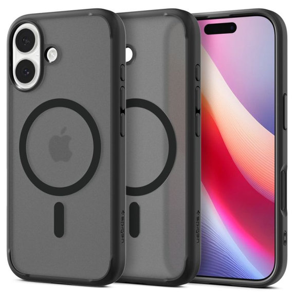 Spigen - Ultra Hybrid husă MagSafe pentru iPhone 17, Frost Black