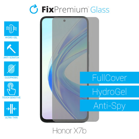 FixPremium HydroGel Anti-Spy - Folie protectoare pentru Honor X7b