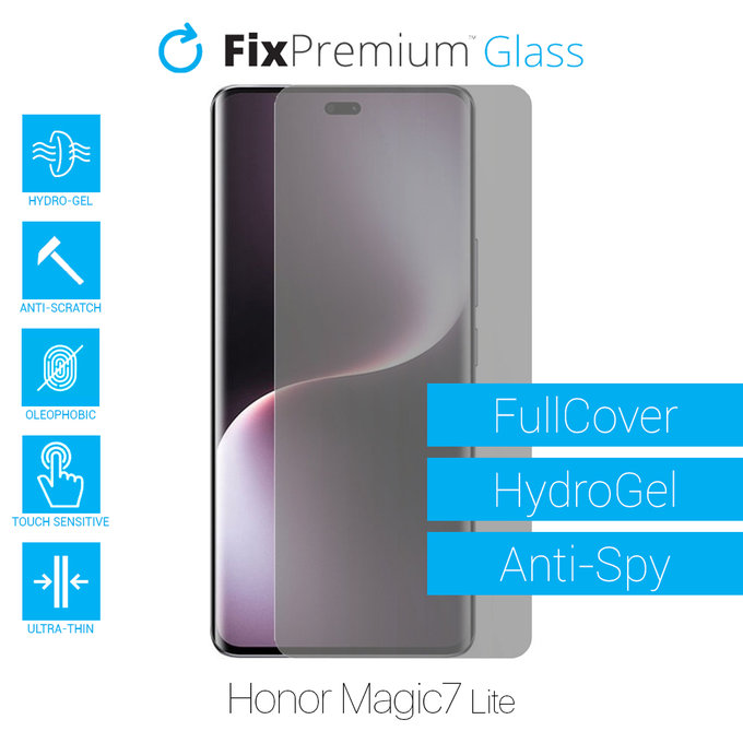 FixPremium HydroGel Anti-Spy - Folie protectoare pentru Honor Magic7 Lite