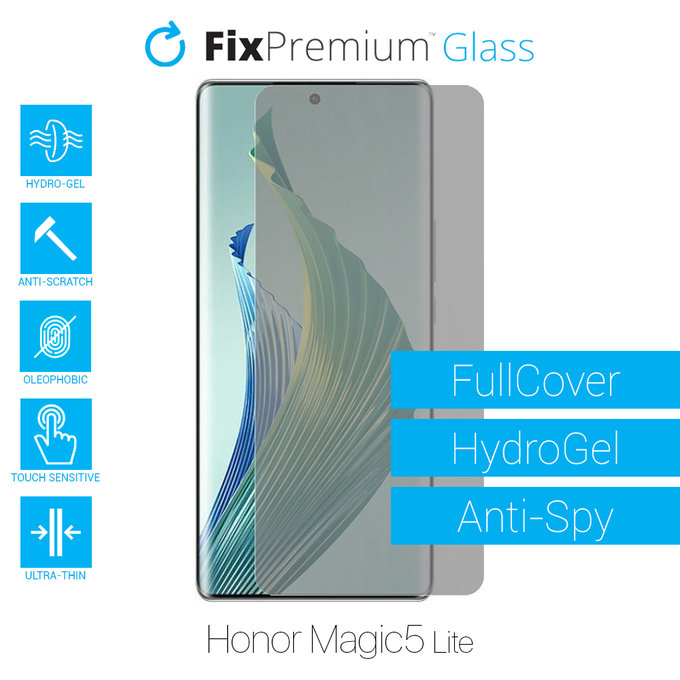 FixPremium HydroGel Anti-Spy - Folie protectoare pentru Honor Magic5 Lite