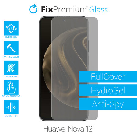 FixPremium HydroGel Anti-Spy - Folie protectoare pentru Huawei Nova 12i