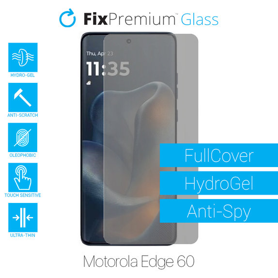 FixPremium HydroGel Anti-Spy - Folie protectoare pentru Motorola Edge 60