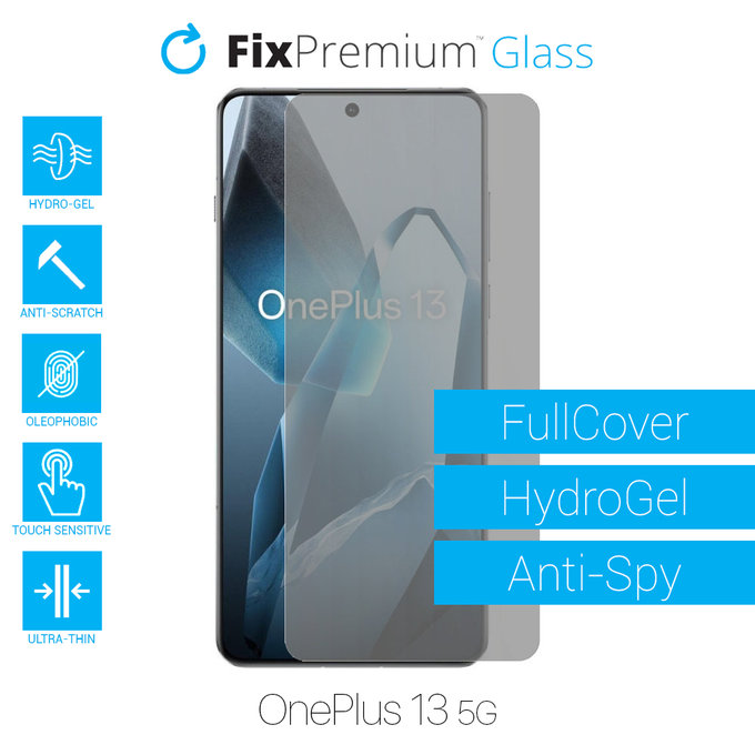 FixPremium HydroGel Anti-Spy - Folie protectoare pentru OnePlus 13 5G CPH2655
