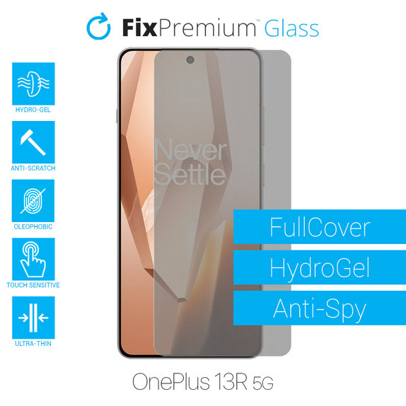 FixPremium HydroGel Anti-Spy - Folie protectoare pentru OnePlus 13R 5G CPH2645