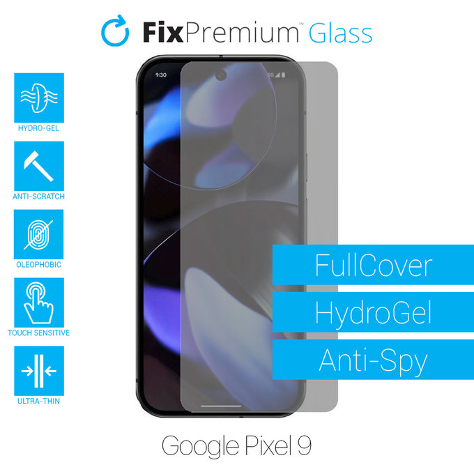 FixPremium HydroGel Anti-Spy - Folie protectoare pentru Google Pixel 9