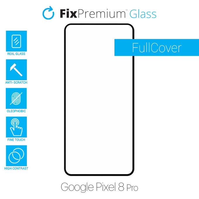 FixPremium FullCover Glass - Geam securizat pentru Google Pixel 8 Pro