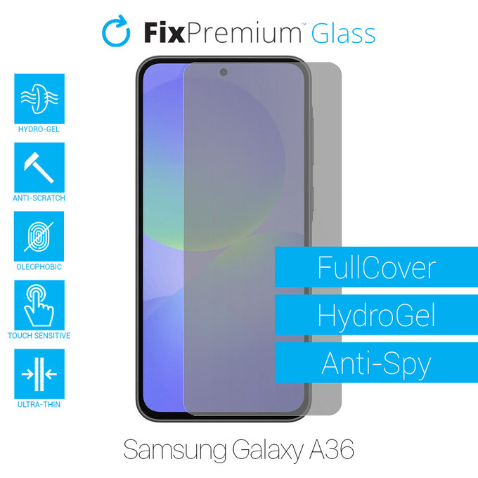 FixPremium HydroGel Anti-Spy - Folie protectoare pentru Samsung Galaxy A36