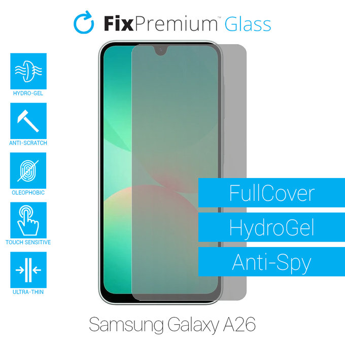 FixPremium HydroGel Anti-Spy - Folie protectoare pentru Samsung Galaxy A26 A266E