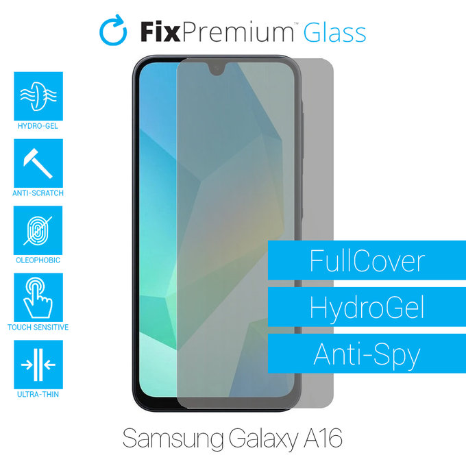 FixPremium HydroGel Anti-Spy - Folie protectoare pentru Samsung Galaxy A16