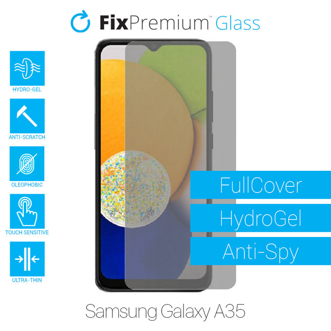 FixPremium HydroGel Anti-Spy - Folie protectoare pentru Samsung Galaxy A35 A356B