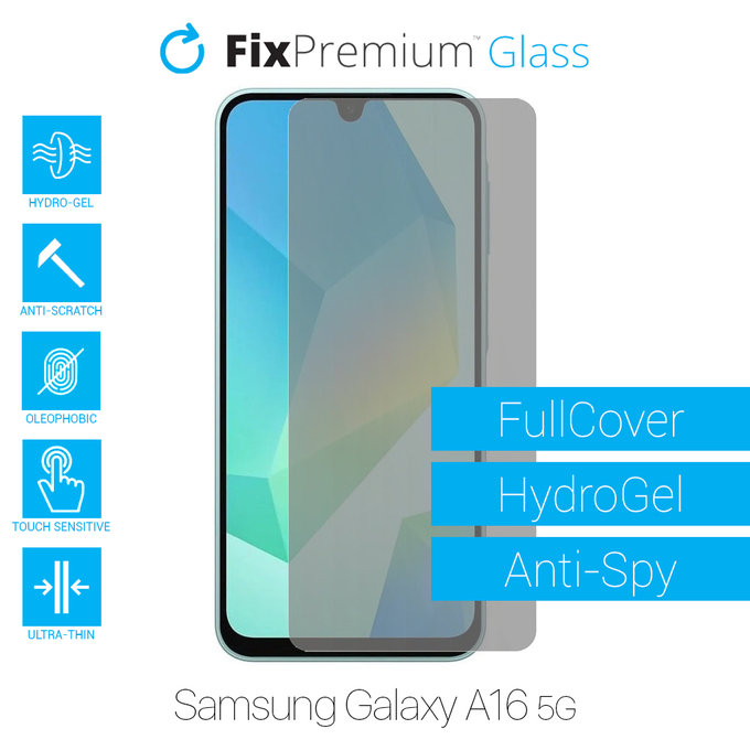 FixPremium HydroGel Anti-Spy - Folie protectoare pentru Samsung Galaxy A16 5G