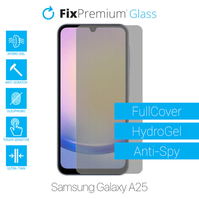 FixPremium HydroGel Anti-Spy - Folie protectoare pentru Samsung Galaxy A25 A256