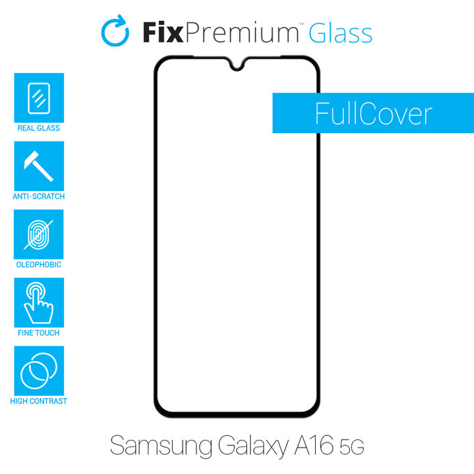 FixPremium FullCover Glass - Geam securizat pentru Samsung Galaxy A16 5G