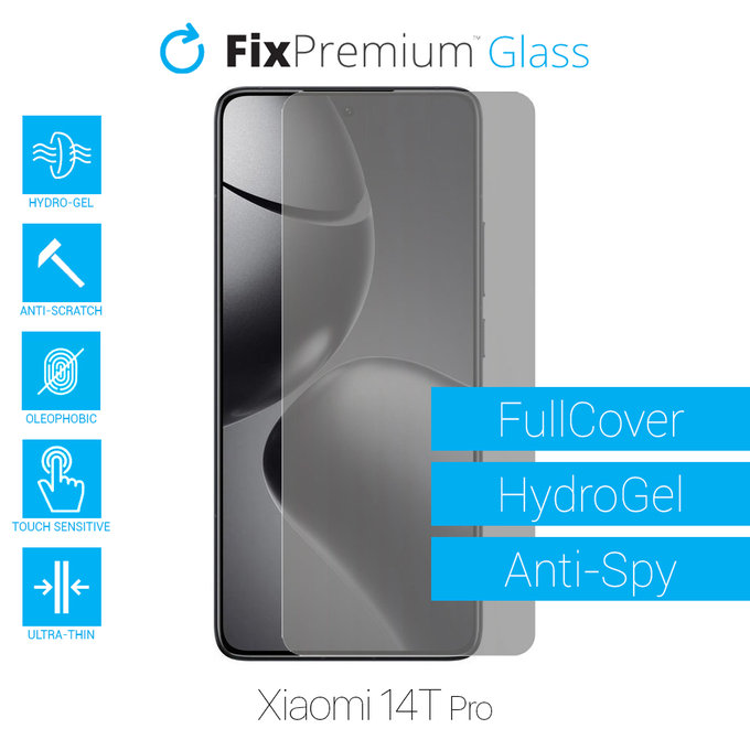 FixPremium HydroGel Anti-Spy - Folie protectoare pentru Xiaomi 14T Pro